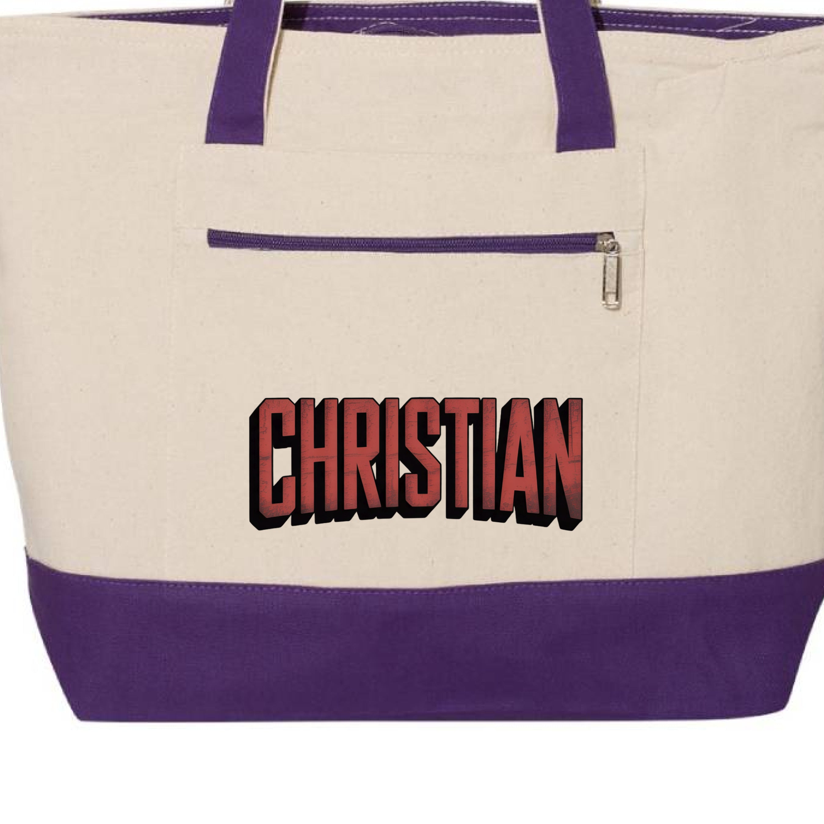 Natural/ Purple - FRONT